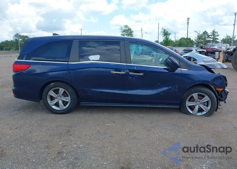 2018 Honda Odyssey Ex z USA, uszkodzony, nr VIN 5FNRL6H58JB033008